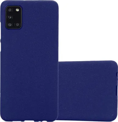 Produktbild von Cadorabo Schutzhülle für Samsung Galaxy A31 Hülle in Blau Handyhülle TPU Etui Cover Case