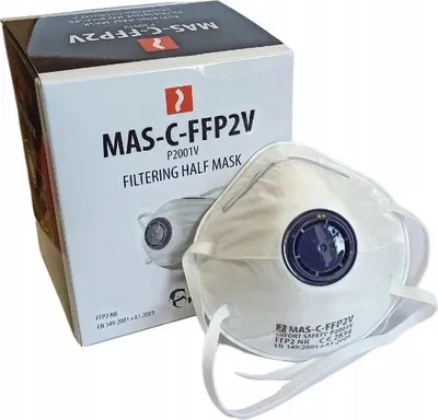 Immagine prodotto di MAS-C-FFP2V - Respiratore a semimaschera con valvola - uni