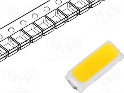 Produktbild von 10x LED 4014 SMD weiß neutral 21÷23mcd 3800-4250K 120°  60mA OF-SMD4014NW LED-Diode