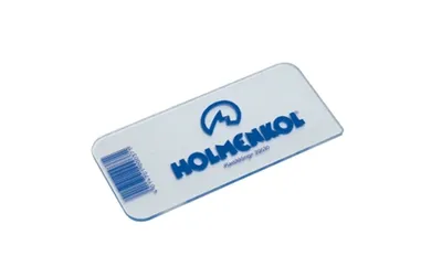 Productafbeelding van Holmenkol Plexiklinge, geschikt voor ski's/snowboards, waxschraper, transparant, kunststof, 130 mm, 3 mm