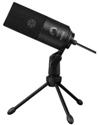 Produktbild von USB-Kondensatormikrofon K669B für den Tisch, 20–20.000 Hz, schwarz