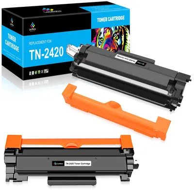 Toner TN-2420 2er-Pack für Brother DCP/HL/MFC, Schwarz