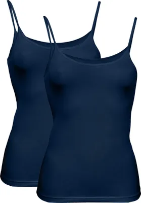 Produktbild von Erwin Müller Damen-Unterhemd 2er-Pack marine 38