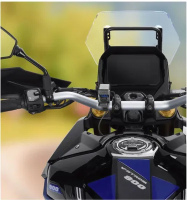 Image de Chargeur bidirectionnel USB-C USB-A d'Interphone pour l'entretien et la recharge des batteries Moto 100W IP66