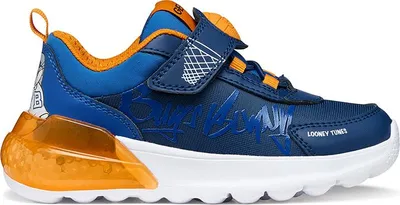 Produktbild von GEOX ACTIVART ILLUMINUS, Sneaker in Blau, kombiniert für Kinder, Größe 25