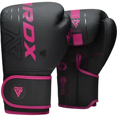 Obrázek produktu pro RDX Boxerské rukavice, Muay Thai Kickboxing Sparring, Maya Hide Leather KARA Boxerské rukavice muži ženy, Boxing Bag Punching Gloves, Kickboxerské rukavice MMA Martial Arts Training Black Adult