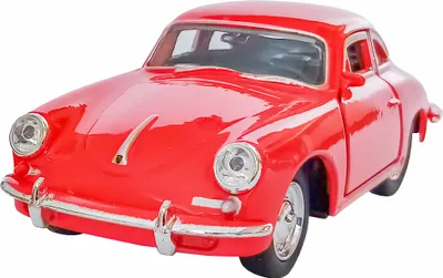 Immagine prodotto di PORSCHE 356B modello di auto 12cm metallo modello di auto con tirare indietro auto giocattolo WELLY giocattolo bambini regalo 75 (rosso)