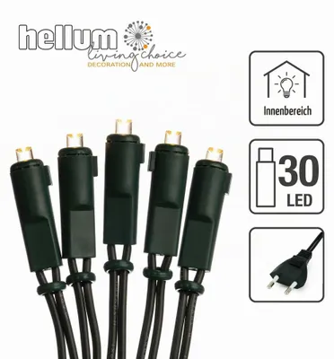 Produktbild von Hellum Lichterkette-LED Mini Innen klar 50tlg; 563511