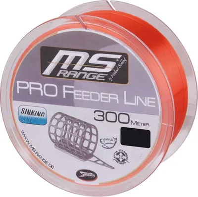 Obrázok produktu pre MS Range Pro Feeder Line - oranžový / monofilný vlasec