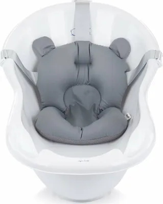 Produktbild von Chipolino Babybadewannen Netz und Kissen Multi, Kunststoffbügel, ab Geburt grau