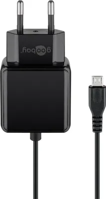 Zdjęcie produktu dla Goobay 49603, Wewnętrzna, Prąd przemienny, DC, 5 V, 3 A, 1,5 m, Czarny
