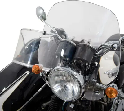 Productafbeelding van ISOTTA verwisselbare voorruit met bevestigingspunten voor de TRIUMPH Bonneville T100