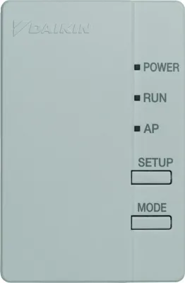 Produktbild von Daikin Klimaanlagen Controller BRP069B45, WLAN App-Steuerung, Kunststoff, Grau, BxTxH: 52x17,5x79 mm, 50g