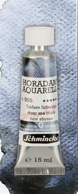 Produktbild von Schmincke Horadam Aquarell 15ml Tiefsee Schwarz 14955006