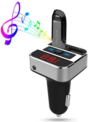 Obrázok produktu pre Transmiter do auta s bluetooth a handsfree BT02