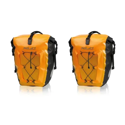 Produktbild von XLC Einzeltaschenset wasserdicht gelb 21x18x46cm