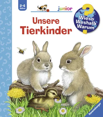 Produktbild von Wieso? Weshalb? Warum? junior, Band 15: Unsere Tierkinder