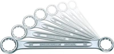 Produktbild von STAHLWILLE Doppelringschlüssel-Satz StahlwilleSTABIL 21/10 6x7-30x32 10 St.