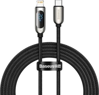 Zdjęcie produktu dla Kabel Baseus CATLSK-A01 Lightning - USB-C PD 20W 480Mb/s 2m - czarny