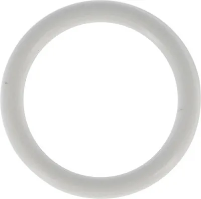 Image de 5 Anneau Plastique Blanc D.30 Blister De 10 - Mobois