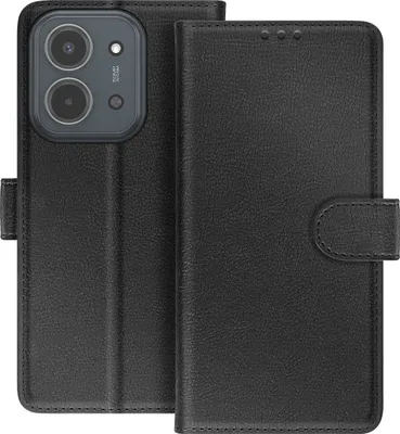 Immagine prodotto di Avizar, Custodia flip Chesterfield per Redmi 15C con portacarte e funzione stand, nero