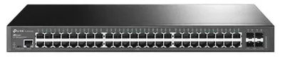 Immagine prodotto di TP-Link JetStream 48-Port Gigabit L2+ Managed Switch with 4 10GE SFP+ Slots