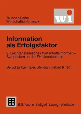 Produktbild von Information als Erfolgsfaktor