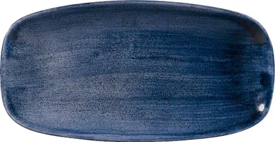 Produktbild von CHURCHILL Stonecast Cobalt Blue Teller flach, Länge: 298 mm