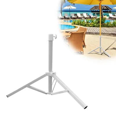 Immagine prodotto di Supporto per ombrellone pieghevole, ideale per giardino, terrazza o campeggio, con diametro di 2,5 cm