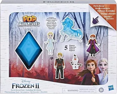 Immagine prodotto di Disney Frozen 5 bambole in stile libro di fiabe da scoprire e svelare