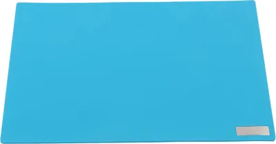 Image de Tapis de soudure en silicone pour la réparation d'ordinateurs et de téléphones portables, résistant à la chaleur, 500 x 350 x 5,7 mm, bleu clair