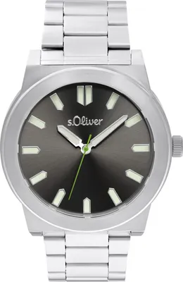 Produktbild von s.Oliver Herren Uhr Armbanduhr Edelstahl silber 2036556