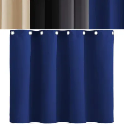 Immagine prodotto di Tenda a pannello scorrevole, oscurante, blu scuro, 120 x 170 cm, in poliestere