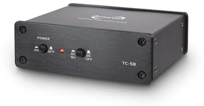 Produktbild von Dynavox TC-5B, Schwarz, 25 mV, 87 dB, 20 - 20000 Hz, 47000 Ohm, 0,03%