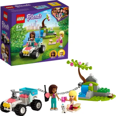 Produktbild von LEGO 41442 Friends Tierrettungs-Quad Spielzeug ab 6 Jahren, mit Stephanie und Andrea Minipuppen