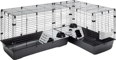 Produktbild von SAVIC Nagerheim Cubix Corner schwarz