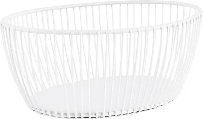 Obrázek produktu pro Koš APS Svart, výška: 85 mm, délka: 200 mm, šířka: 150 mm šeptaná bílá
