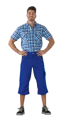 Produktbild von Plaline 3/4 Hose kornblau/marine Größe XL