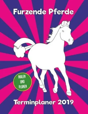 Produktbild von Furzende Pferde Terminplaner 2019