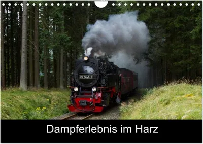 Produktbild von Dampferlebnis im Harz (Wandkalender 2027 DIN A4 quer), CALVENDO Monatskalender