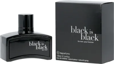 Produktbild von Nuparfums Black Is Black for Men Eau De Toilette 100 ml (man)