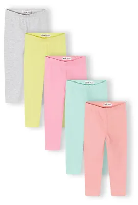 Minoti Leggings Rosa für Mädchen, Vorderansicht 2