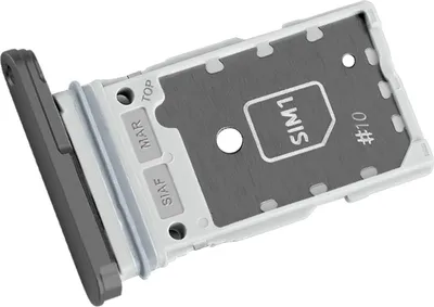 Obrázek produktu pro Samsung, originální držák na dvě nano SIM karty pro Galaxy S23 a S23 Plus, stříbrný