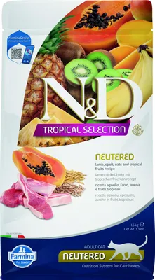 Produktbild von Farmina Pet Food 8010276042125, Adult, jede Rasse, Fruits, Lamm, 1,5 kg, Antioxidantien enthalten