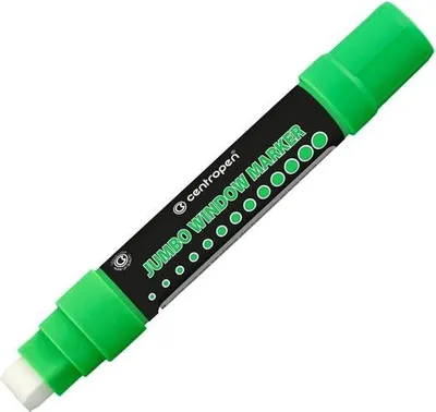 Obrázek produktu pro Popisovač průmyslový Centropen 9120, na sklo, obdélníkový hrot, 2-15 mm, zelený