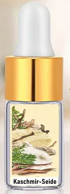 Produktbild von GKA Parfüm Öl Kaschmir und Seide aus Frankreich Parfümöl Kosmetik Myrrhe Artemisia Blumenakkord Moschus Kaschmir Holz sehr intensiv Probierfläschchen