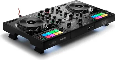 Produktbild von Hercules DJControl Inpulse 500 DJ-USB-Controller für Serato DJ Lite