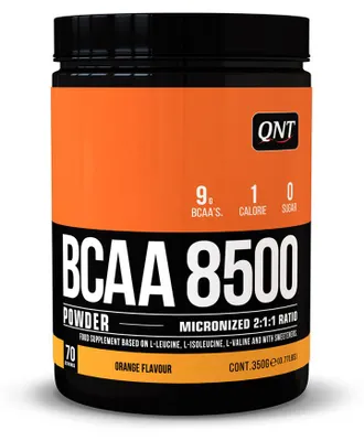 Produktbild von QNT BCAA 8500 – 350g-Dose Orange