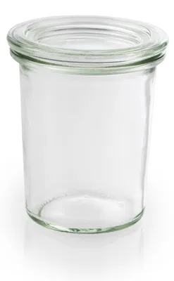 Weck Bril 160 ml, Ø 6 cm, Höhe 8 cm, Glas, 24 Stück