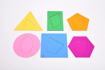 Immagine prodotto di Giocattolo educativo TickiT Set di forme Jumbo - geometria colorata